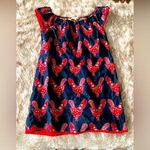 Cute!!! Cotton Summer dress. Little ruffle sleeves!! Sz Small